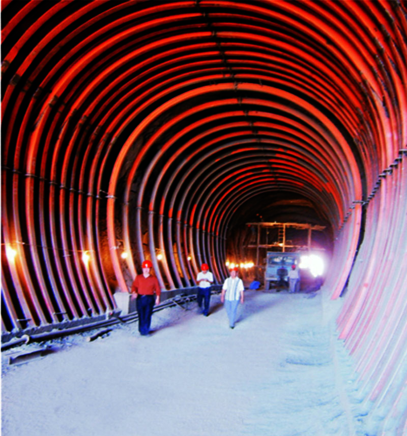 7、埃塞俄比亞Kesem隧洞型鋼支護.JPG